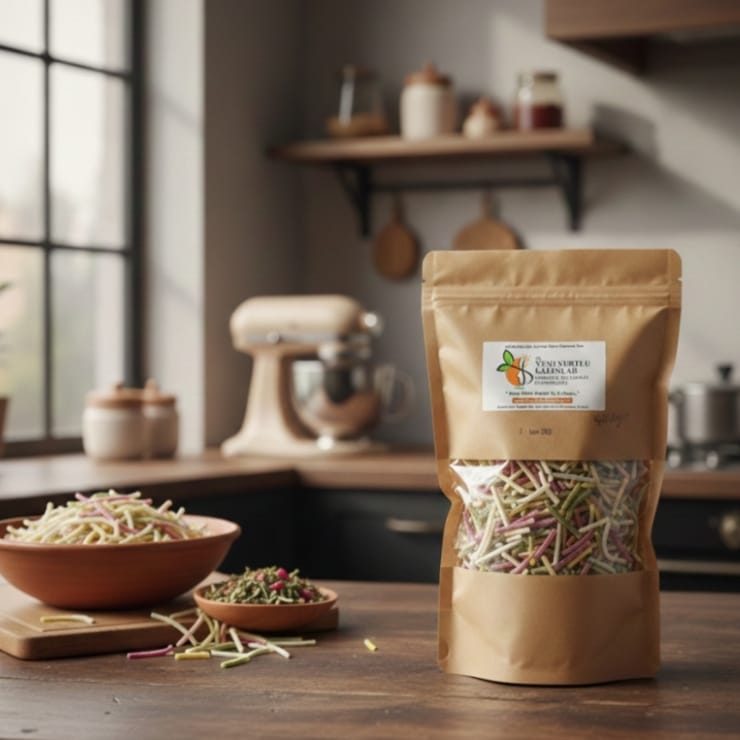 Karışık Sebzeli Erişte