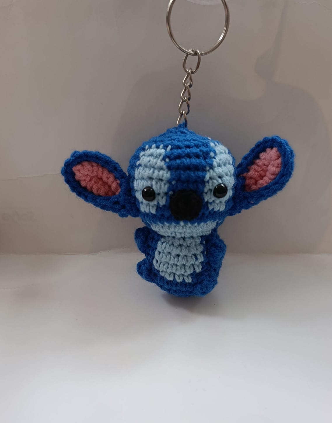 El Örgüsü Amigurumi Stitch Anahtarlık